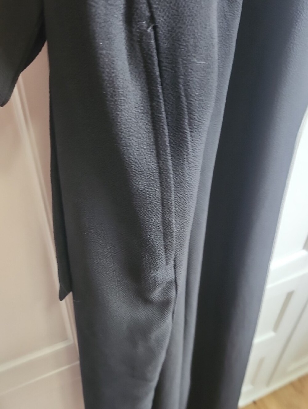 Reitmans Black Sleeveless Wide-Leg Jumpsuit with Belt - Picture 5 of 6
